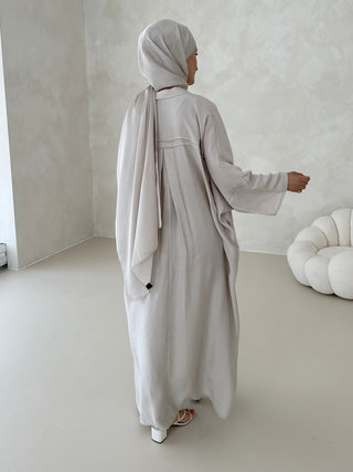 Abu Dhabi 2-Teiler Abaya IVORY