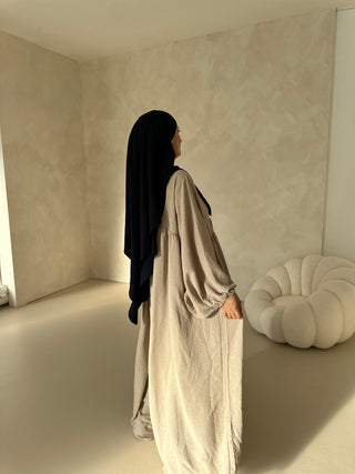 HIRA Abaya BEIGE