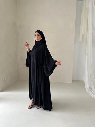 Moon Abaya BLACK