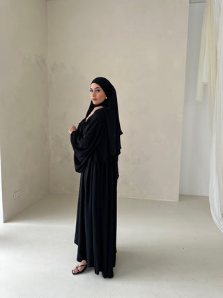 Moon Abaya BLACK