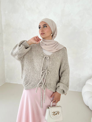 Ella Cardigan TAUPE