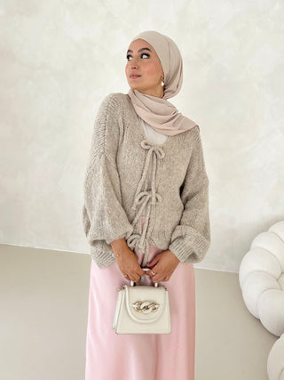 Ella Cardigan TAUPE