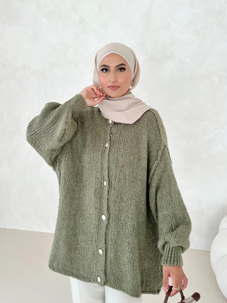 Bell Cardigan OLIVE