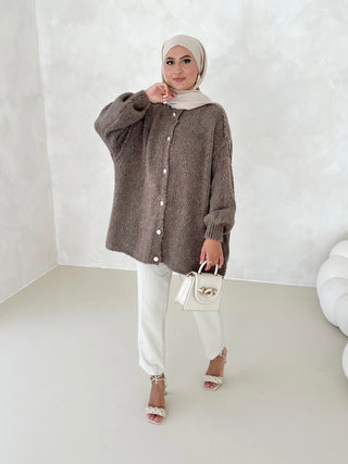 Bell Cardigan BROWN