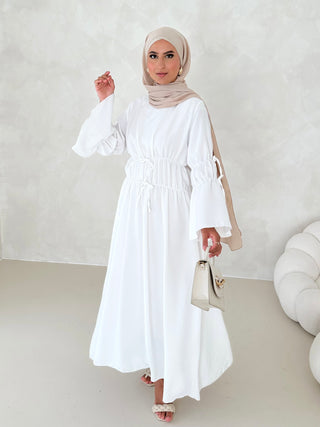 Hazel Kleid WHITE