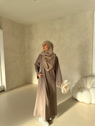 Khimar LONG BEIGE