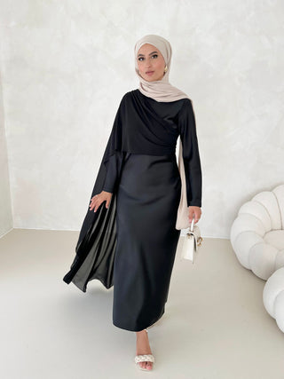 Inaya Kleid BLACK