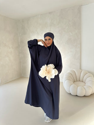 Saudi Jilbab One Piece DARK GREY