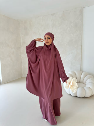 Khadija Jilbab 2-Teiler BERRY