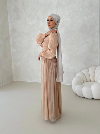 MASAL Abendkleid PEACH