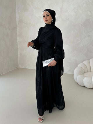 MASAL Abendkleid BLACK