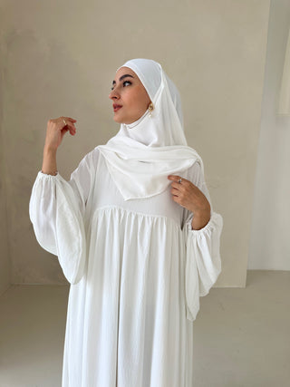 Khimar Einlagig WHITE