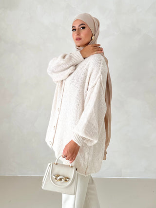 Bell Cardigan BEIGE