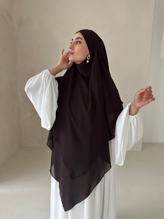 Khimar Dreilagig WOOD