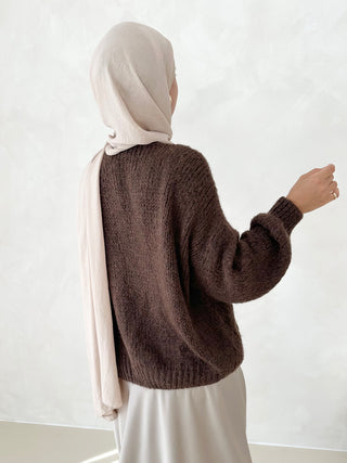 Ella Cardigan COFFEE