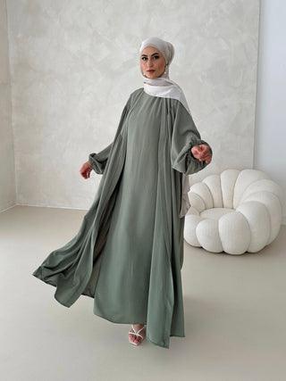 Layla Abaya 2-Teiler MINT